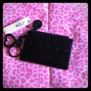 Victoria secret black card and money holder